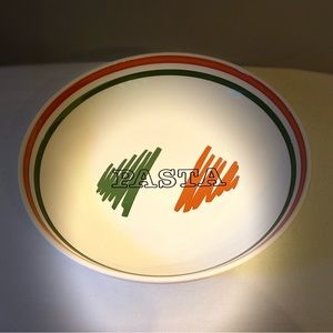 Vintage Himark 13”  Tre Ci Pasta Large Serving Bowl Made in Italy